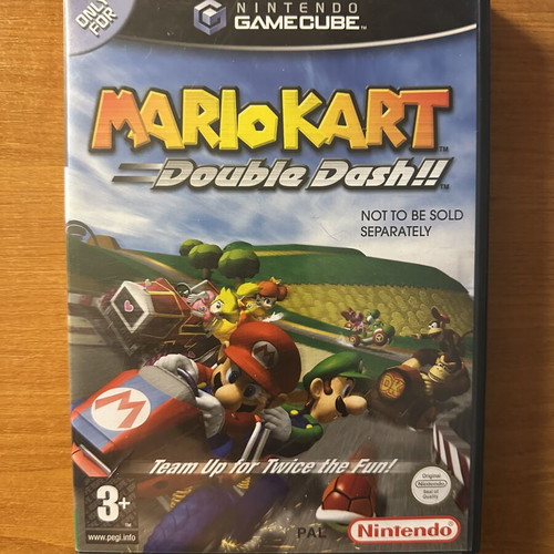 Mario Kart Double Dash!! GameCube racing game used, good condition