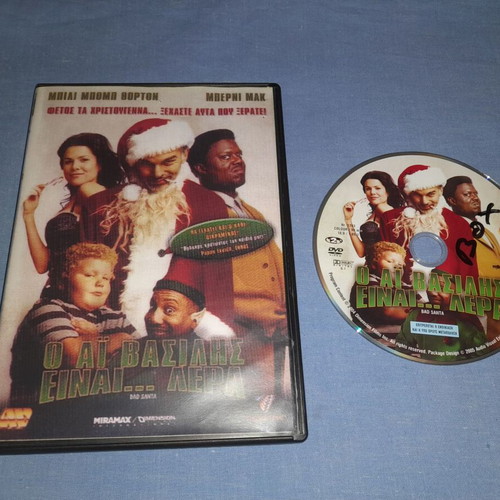 Bad Santa DVD used, comedy with subtitles