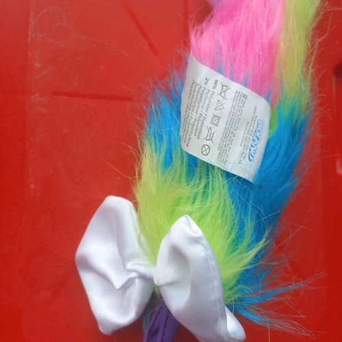 Monster, Unicorn & Labubu Fuzzy Rainbow Accessories Set new
