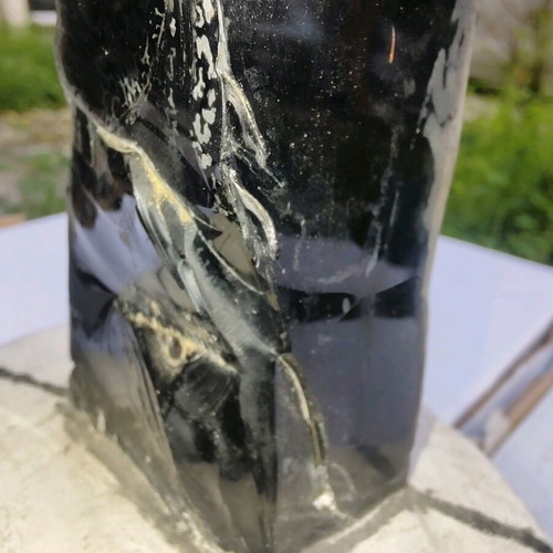 Mineral crystals like new, four large pieces of semi-precious stones