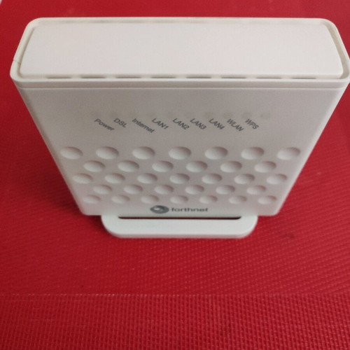 ZTE router forthnet ZXHN H108N used with power supply