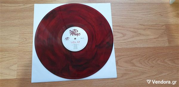  SLAUTER XSTROYES - Winter Kill (Red Transparent / Black LP+Inner Sleeve Ltd to 100 Copies, 2021, Cult Metal Classics, Greece)