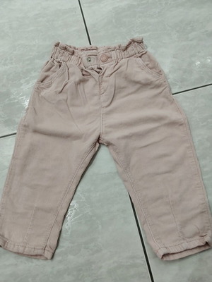 Zara παντελόνια για μωρό κορίτσι 12-18 μηνών σαν καινούργιο