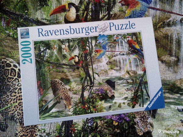  pazl Ravensburger Jungle Impressions 2000 kommatia