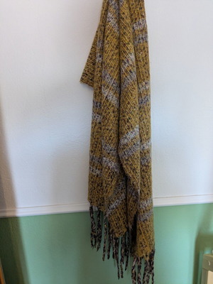 Scarf used, multicolor