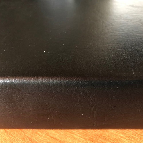 Leather CD DVD case used, capacity 48 pcs