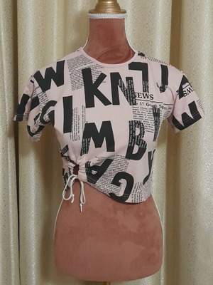 Nek Kids Wear asymmetrical short-sleeve blouse like new, for girl 14 years