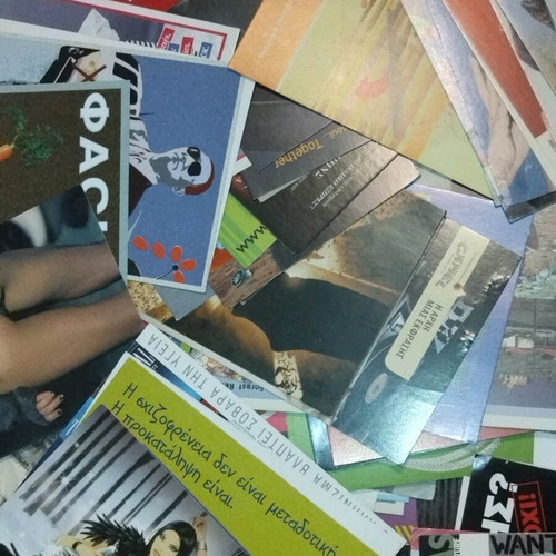 Various postcards like new, pack of 150 pieces