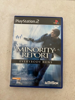 Minority Report PlayStation 2 Italian used complete