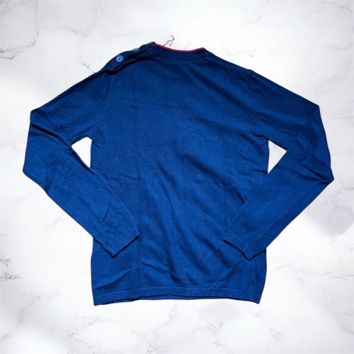 Okaidi boys' sweater like new, blue, size 12 years/152 cm