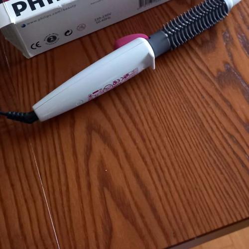 Philips hair curler used