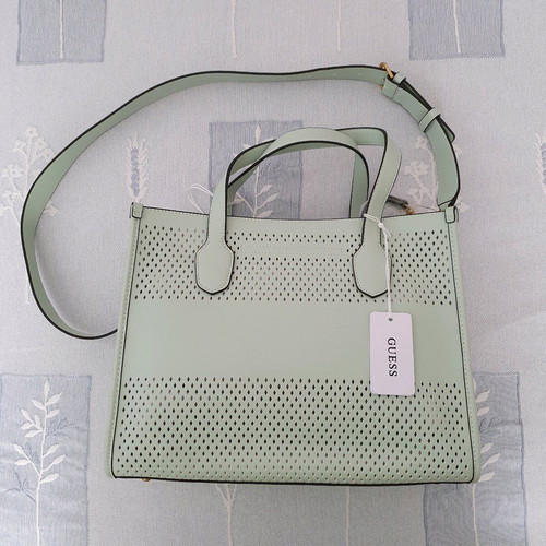 Guess handbag new, mint green with detachable wallet