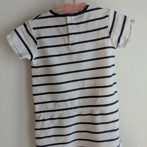 Losan striped dress 18-24 months like new