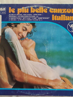 Le Piu Belle Canzoni Italiane Vol.3 δίσκος βινυλίου μεταχειρισμένος, pop