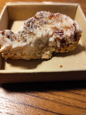 Πέτρωμα Βαναδινίτη και Βαρύτη από Μαρόκο