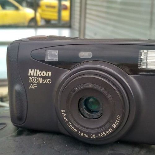 Nikon Zoom 500 AF camera used
