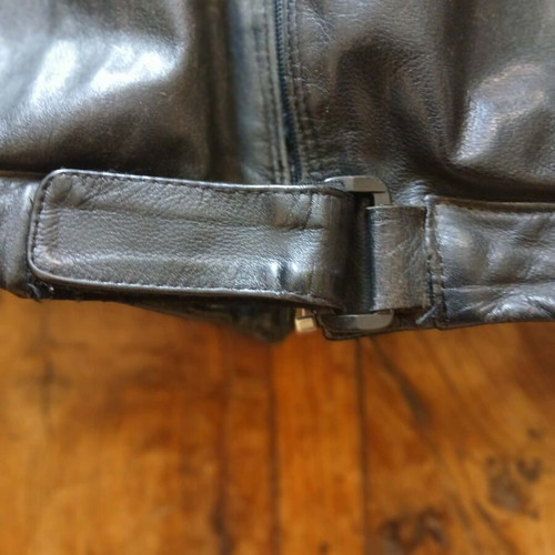 Dainese leather motorcycle jacket used, size XL without protectors