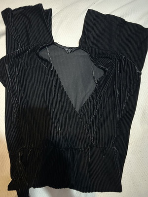 Velvet dress like new, black, size M