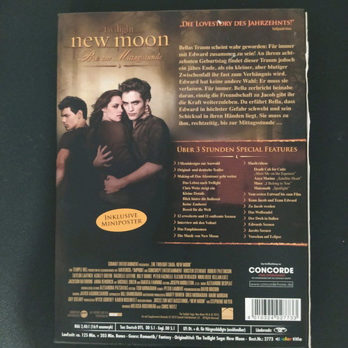 DVD The Twilight Saga New Moon Fan Edition used, German edition