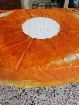 Large donut beach float like new