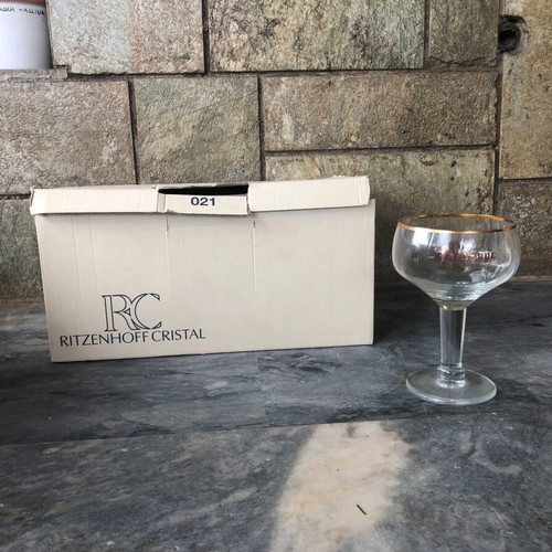 La Trappe beer glasses 250ml new, set of six