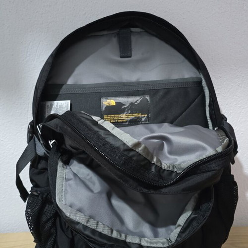 The North Face Borealis backpack, black, authentic