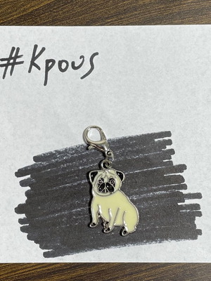 Pug keychain new
