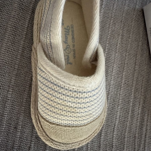 Baby espadrilles beige size 18, new