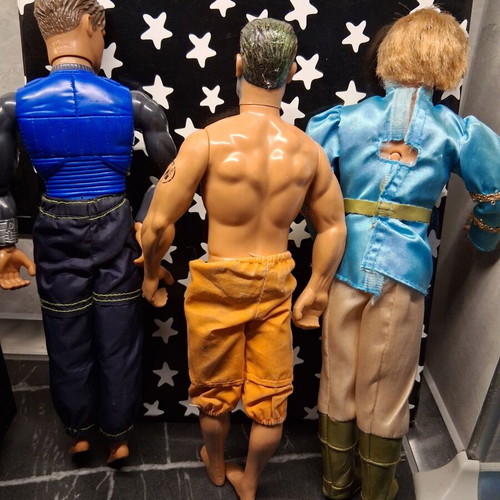 Barbie Doll Ken used, 3 dolls including Prince Stefan Rapunzel