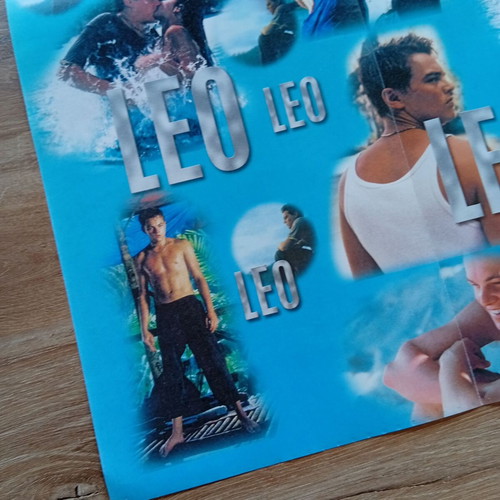 Leo poster 38x55cm like new, collectible