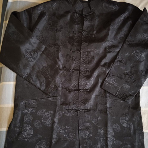 Authentic Chinese Kung Fu Tai Chi Set 100% Pure Silk XL new