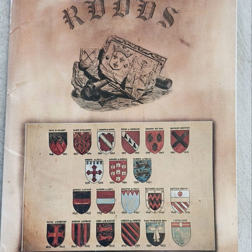 Collection of 12 Famous Rhodes Engravings like new, full set