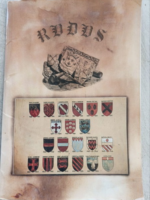 Collection of 12 Famous Rhodes Engravings like new, full set