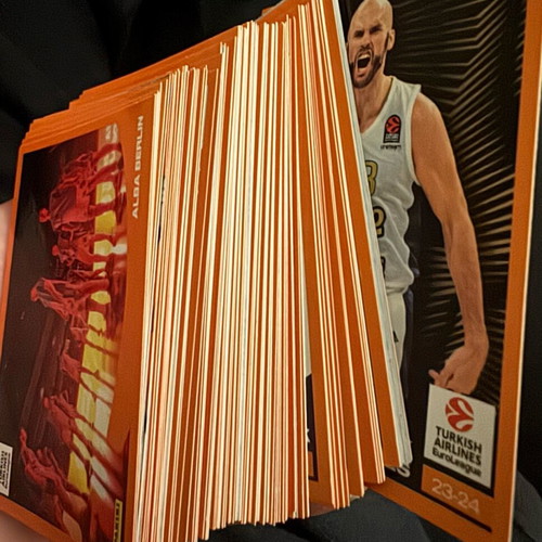 Panini EuroLeague Stickers 2024-2025 New, 135 singles and 56 duplicates