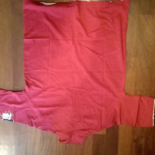 Bart Simpson shirt used, size 15-16 years, red