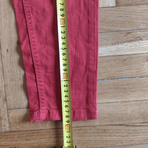 Burberry Brit Westbourne red cotton jeans like new size 30