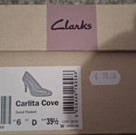 Clarks nude pumps like new