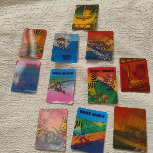 Chipicao Chipi Sports 3D cards pack of 11, like new