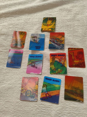 Chipicao Chipi Sports 3D cards pack of 11, like new