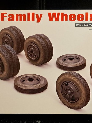 Miniart 35201 ZIS-6 Family Wheels Set new