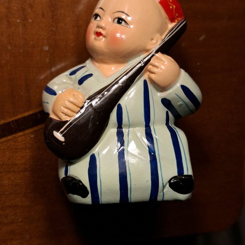 Vintage wooden Chinese scraper like new, collectible
