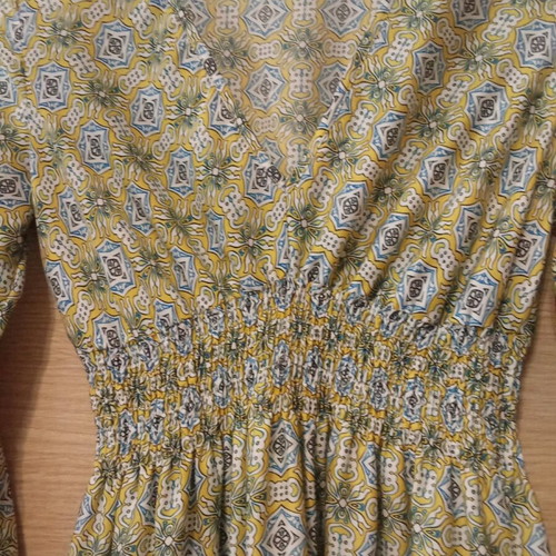 Silk women's dress Denny Rose like new, size S/M, multicolor