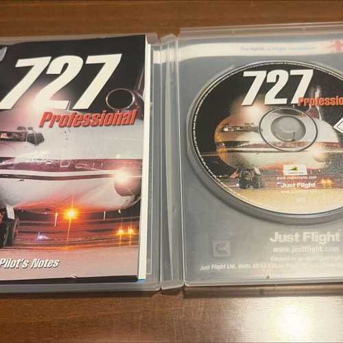 727 Professional PC CD-ROM like new, broken case