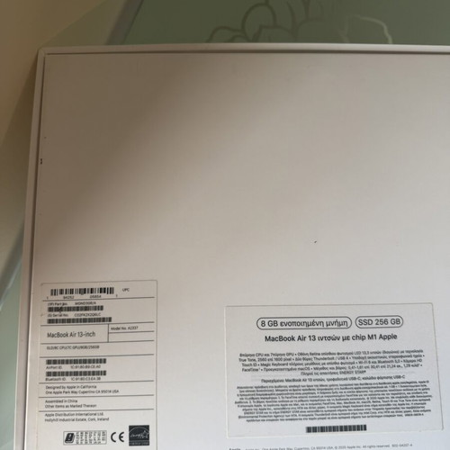 Apple MacBook Air M1 2020 laptop, rose gold, 8GB RAM