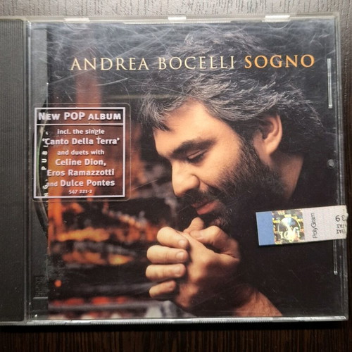 Andrea Bocelli CD pack of 2, like new, Sogno and Romanza