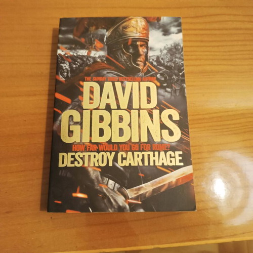 Destroy Carthage book by David Gibbins like new