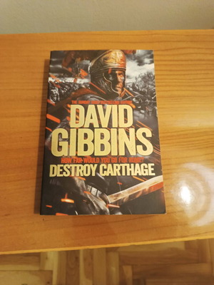 Destroy Carthage book by David Gibbins like new
