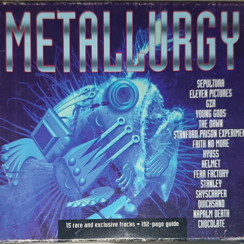 Metallurgy Metal CD used with rare exclusive tracks and booklet