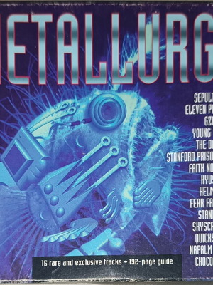 Metallurgy Metal CD used with rare exclusive tracks and booklet