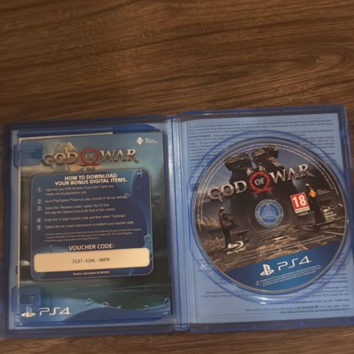 God of War Day One Edition PS4 & PS5 game like new